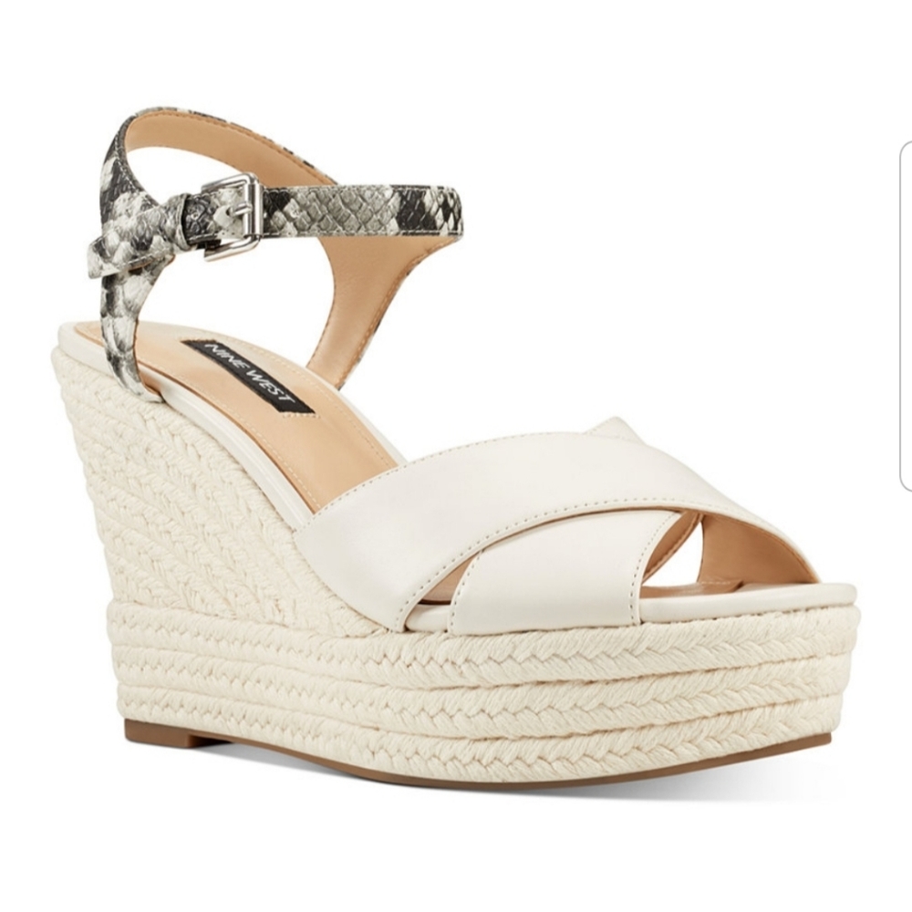 Nine West Dane Espadrille Wedge Sandals